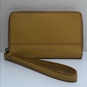 Yellow Marc Jacobs Wristlet